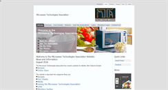 Desktop Screenshot of microwaveassociation.org.uk