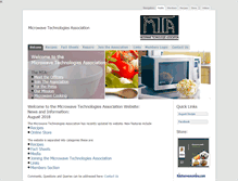 Tablet Screenshot of microwaveassociation.org.uk